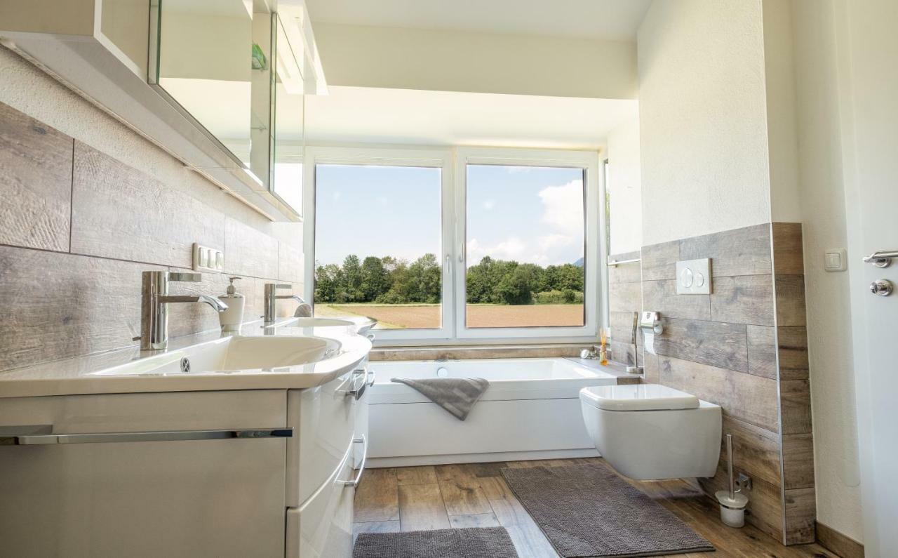 Luxurioese Penthaus Wohnung Anif Ngoại thất bức ảnh